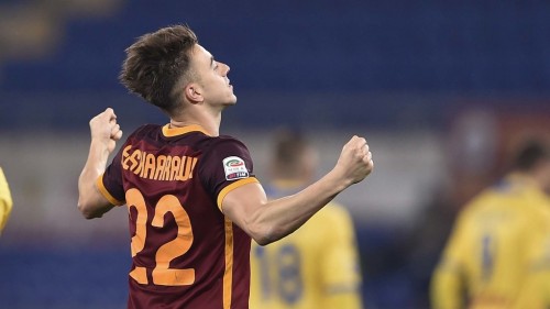 roma_frosinone_el shaarawy gol esultanza