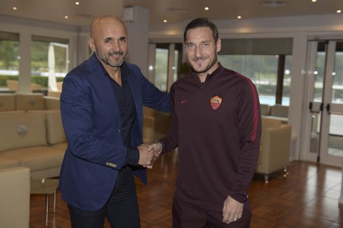 spalletti roma totti