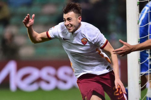 sassuolo-roma-el shaarawy gol esultanza