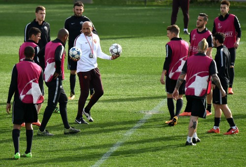 allenamento roma-spalletti