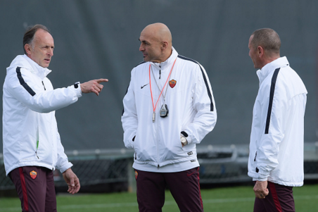 allenamento roma, andreazzoli spalletti domenichini