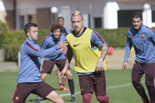 allenamento-roma-nainggolan pjanic