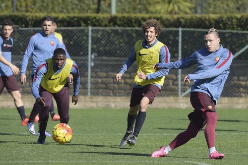 allenamento-roma-nainggolan rudiger ucan