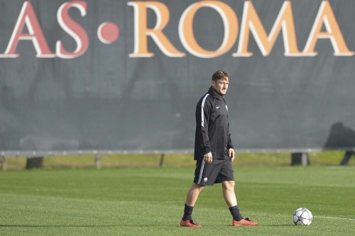 allenamento roma totti