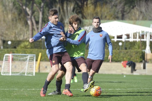 allenamento.roma-ucan totti pjanic