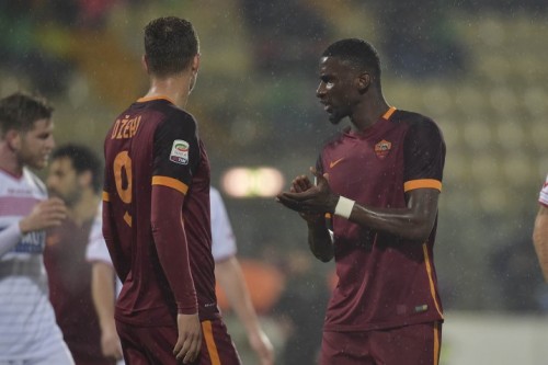 carpi roma--dzeko rudiger