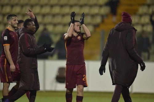 carpi-roma-florenzi nura manolas tifosi