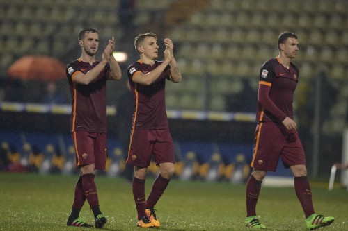 carpi-roma-pjanic digne dzeko tifosi