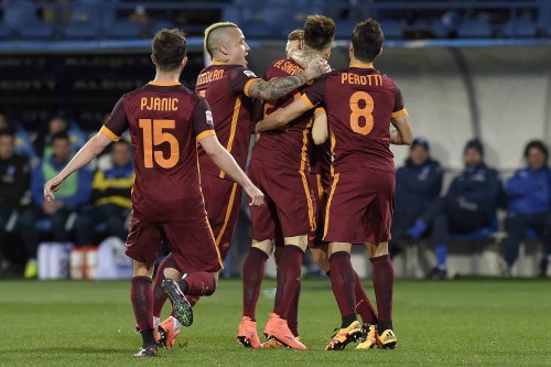 empoli-roma-el-shaarawy-digne-perotti-pjanic-gol-esultanza