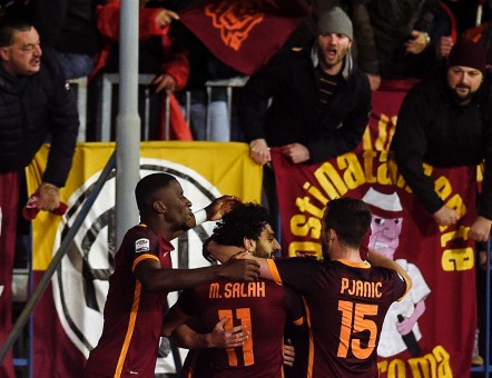 empoli-roma_el-shaarawy-pjanic-salah-rudiger-gol-esultanza-tifosi