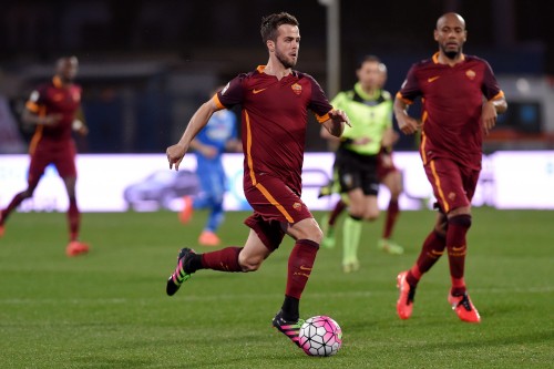 empoli-roma-pjanic maicon