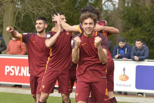 psv-roma-primavera-youth-league-de santis gol esultanza