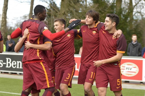 psv-roma-primavera-youth-league-marchizza soleri anocic sadiq gol esultanza