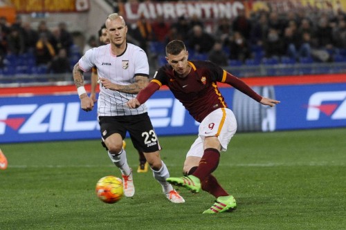 roma-palermo_dzeko tiro gol