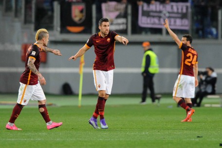 roma-palermo_strootman nainggolan florenzi