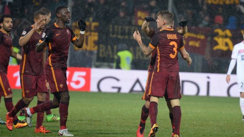 roma_carpi-digne rudiger vainqueur pjanic gol esultanza
