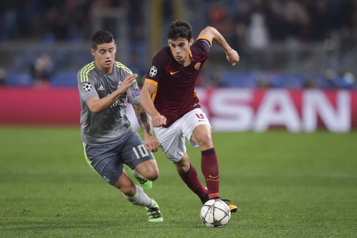 roma_real madrid-perotti james rodriguez0