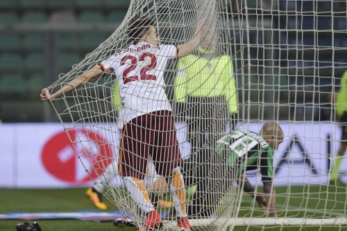 sassuolo-roma__el shaarawy cannavaro