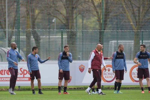 spalletti totti manolas maicon