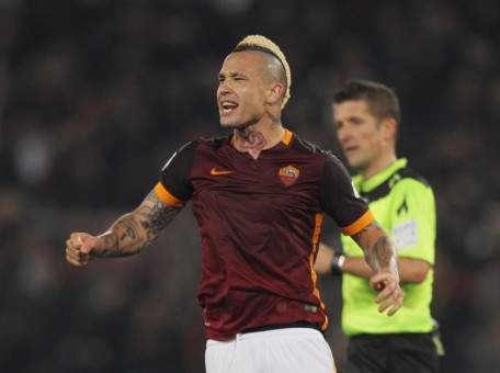 roma-inter-nainggolan gol esultanza