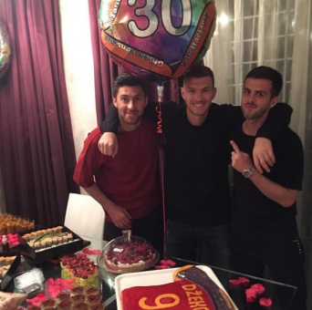 pjanic, dzeko, zukanovic