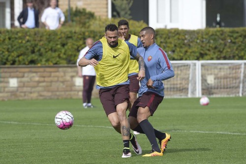 allenamento roma-castan vainqueur