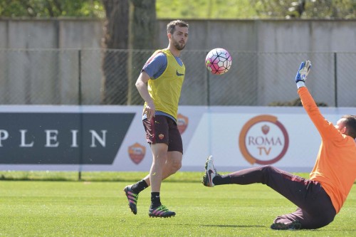 allenamento roma-pjanic