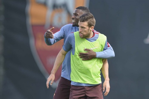 allenamento-roma-rudiger strootman