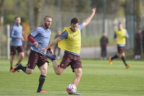 allenamento-roma-strootman derossi