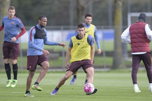 allenamento-roma-strootman keita