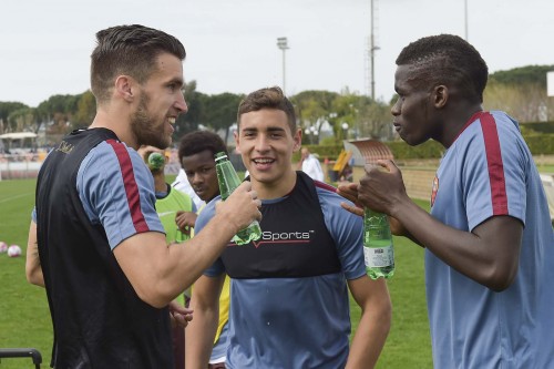 allenamento-roma-strootman ponce perfection