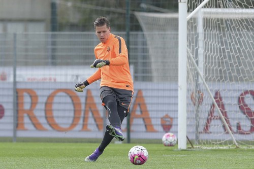 allenamento roma-szczesny
