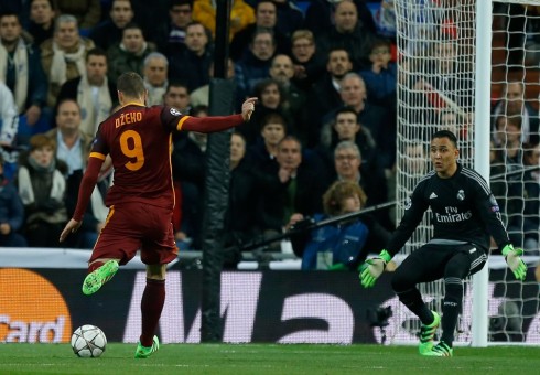 real madrid-roma_dzeko navas