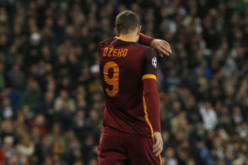 real madrid-roma_dzeko12