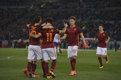 roma_fiorentina-el shaarawy perotti salah pjanic gol esultanza