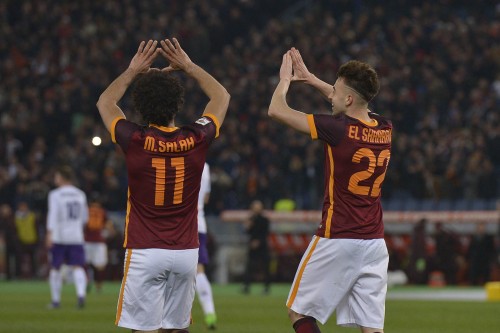 roma_fiorentina-el shaarawy salah gol esultanza0