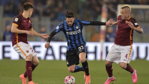 roma_inter-d'ambrosio nainggolan el shaarawy