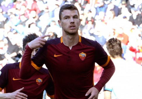 udinese-roma_dzeko gol esultanza0