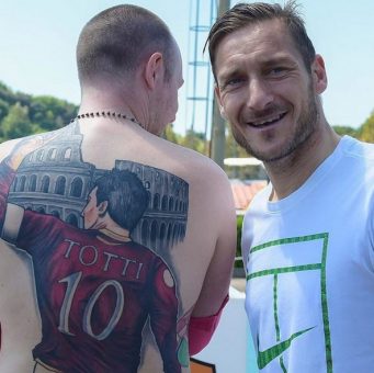 totti tifoso