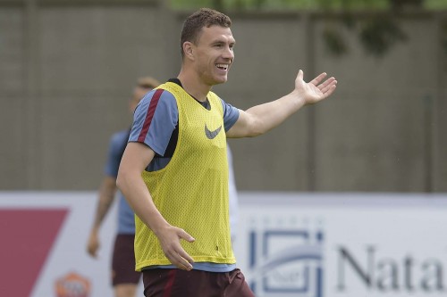 allenamento-roma-dzeko1