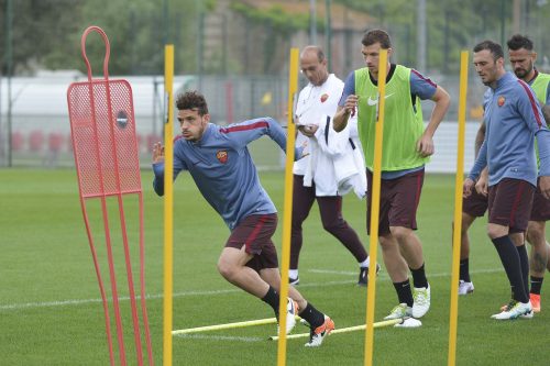 allenamento-roma-florenzi dzeko torosidis