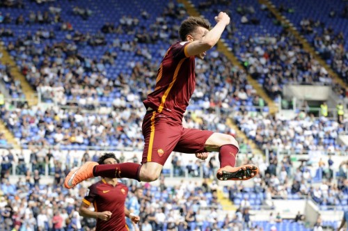 lazio-roma-el shaarawy gol esultanza32