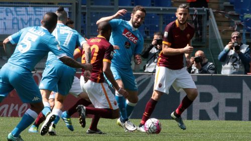 roma-napoli-higuain keita manolas