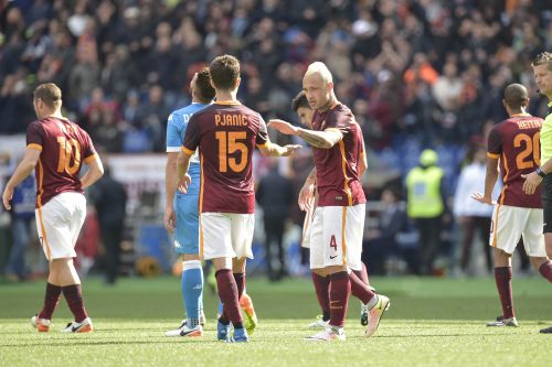 roma-napoli-nainggolan pjanic totti keita gol esultanza