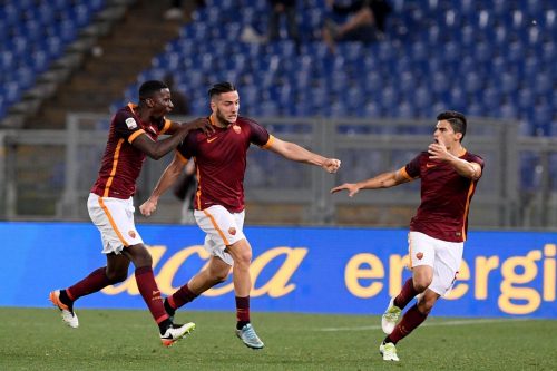 roma-torino-manolas rudiger perotti gol esultanza