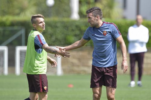 allenamento roma digne strootman