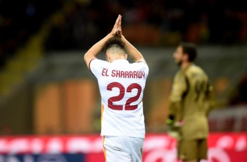 1milan-roma_el shaarawy gol esultanza