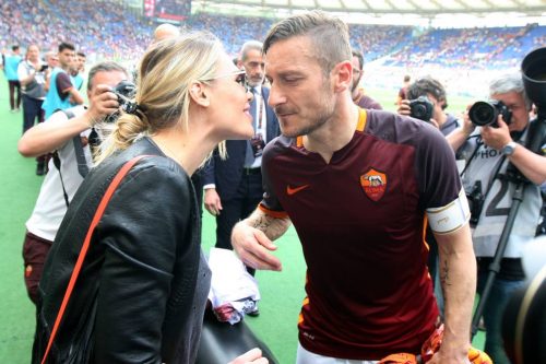 roma-chievo-totti ilary blasi