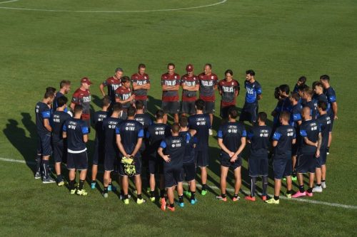 Italia Training Session And Press Conference
