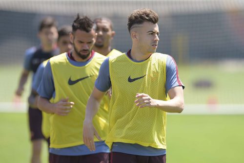 allenamento roma el shaarawy